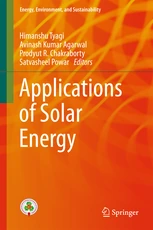 Cover: Applications of Solar Energy